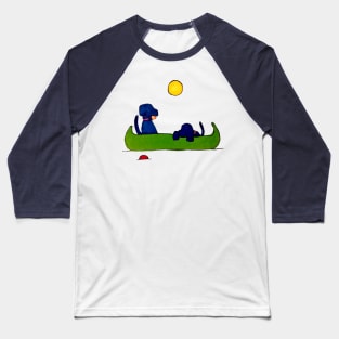 Canoe Dogs Baseball T-Shirt